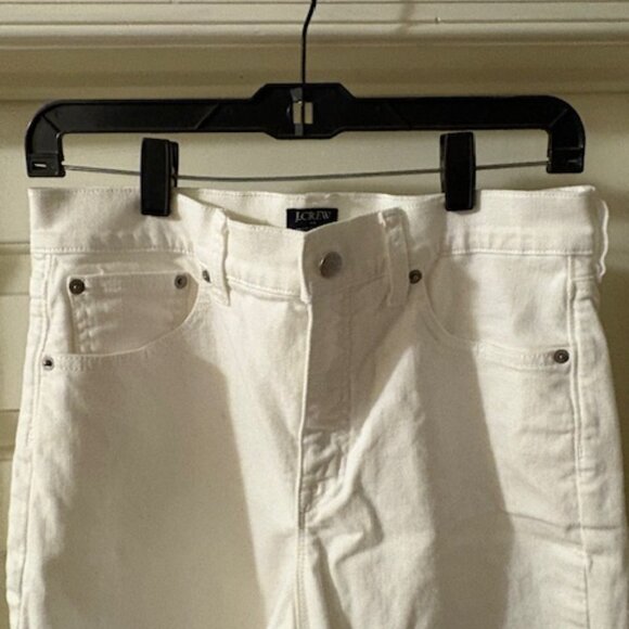 J.Crew Factory Wide-Leg Cropped Jean in All-Day Stretch - Picture 7 of 9